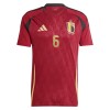 Virallinen pelipaita Belgia Onana 6 Koti Euro 2024 Lyhythihainen - Miesten